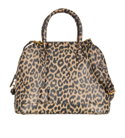 Large Ville, Leather, Leopard Print, 520894, S/L/CL/K/RC, 3*